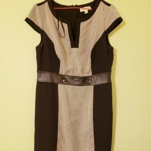 Black and Grey Dressbarn Dress